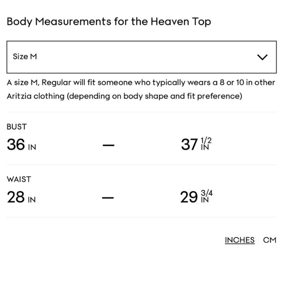 WILFRED Tops & Bodysuits Heaven Top Sweetheart Ribbed Knit Strapless Tube Top MD - Picture 9 of 9